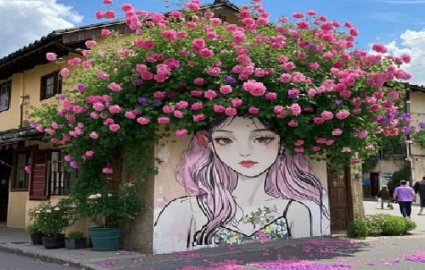 承留怎么设计网红打卡墙绘