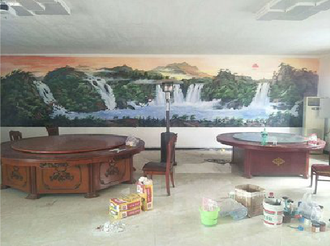 承留墙绘-写实风景