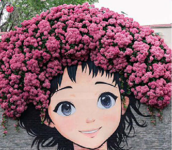 承留墙体彩绘-网红墙打卡