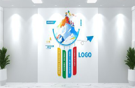 承留公司企业形象墙的工艺材料有哪些？