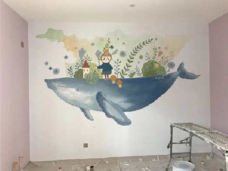 承留手绘墙的特点及优势。