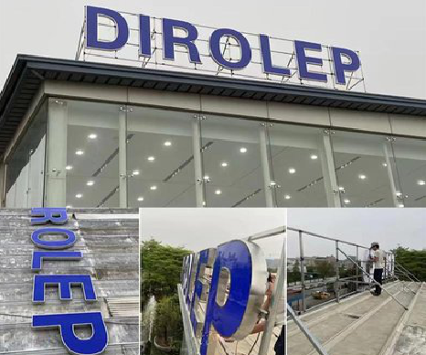 承留楼顶发光字安装的注意事项。